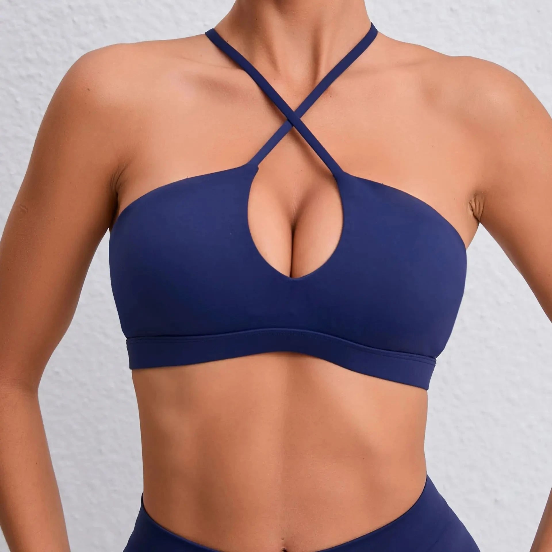 Ropa interior deportiva para correr, hermosa espalda, ropa de yoga para mujer, sujetador de yoga estilo europeo y americano de secado rápido y transpirable