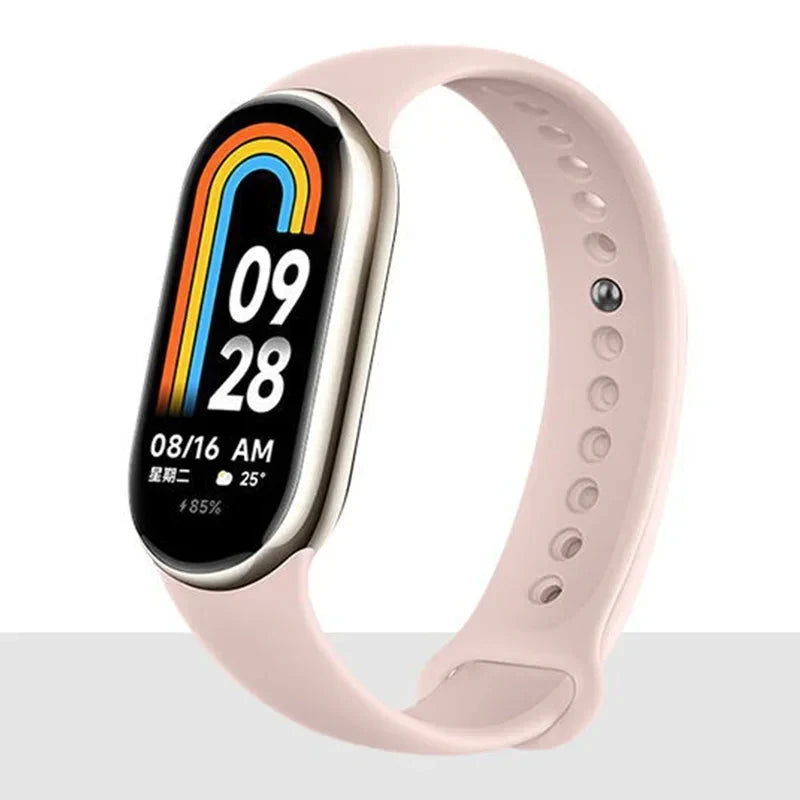 Correa para Xiaomi Mi Band 8 NFC Pulsera deportiva Correa de silicona de repuesto para reloj inteligente Correa para Xiaomi Mi Band 8