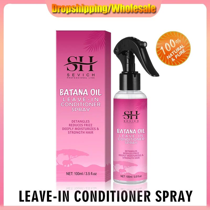 Hair Growth Set Batana Oil Fast Hair Growing Spray Anti Hair Loss Shampoo Scalp Repair Treatment Capsule Oil For Men Women 6pcs