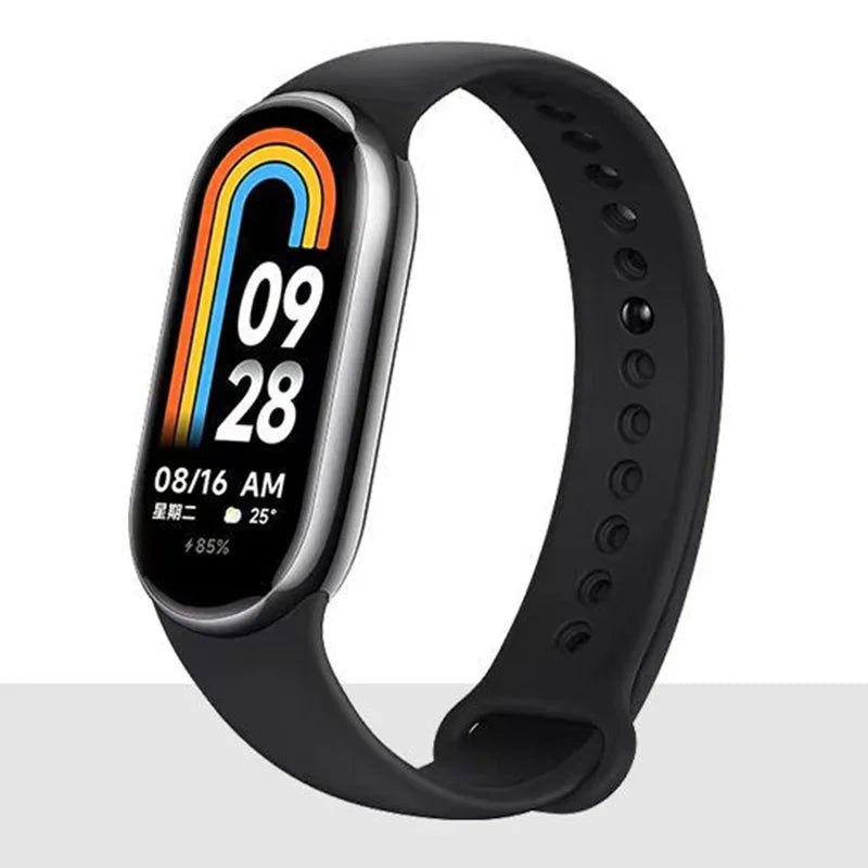 Correa para Xiaomi Mi Band 8 NFC Pulsera deportiva Correa de silicona de repuesto para reloj inteligente Correa para Xiaomi Mi Band 8