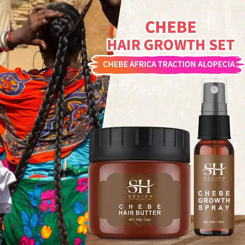 Sevich Chebe Hair Loss Treatment Spray Traction Alopecia Chebe Powder Essential Oil Africa Crazy Hair Growth Products Hair Care