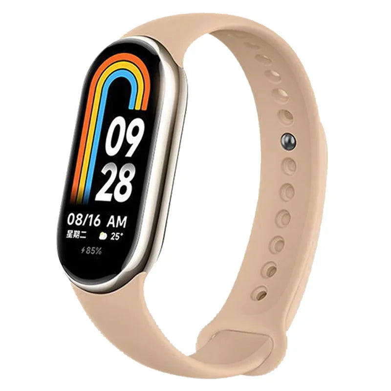 Correa para Xiaomi Mi Band 8 NFC Pulsera deportiva Correa de silicona de repuesto para reloj inteligente Correa para Xiaomi Mi Band 8